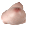 Fake breast silicone with Realistic Skin texture Boobs Sex Toy Lifelike Breasts Male Masturbator Stroker