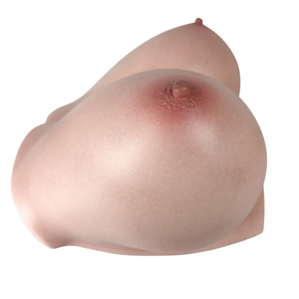 Fake breast silicone with Realistic Skin texture Boobs Sex Toy Lifelike Breasts Male Masturbator Stroker